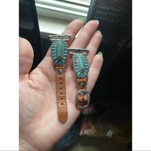 Turquoise Apple Watch band